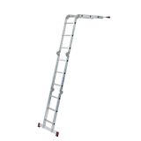 ŠTIRIDELNA LESTEV KRAUSE VEČNAMENSKA 4X3 STOPNIC 0.98M/3.50M/1.70M