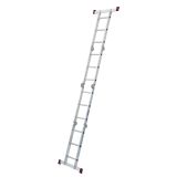 ŠTIRIDELNA LESTEV KRAUSE VEČNAMENSKA 4X3 STOPNIC 0.98M/3.50M/1.70M