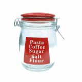 VEČNAMENSKA DOZA I. JOY 11.8X14.5 CM 750 ML KERAMIČNI POKROV RDEČ