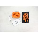 POSODA ZA SHRANJEVANJE STATUS 3-DELNI SET PRAVOKOTNIH VAKUMSKIH POSOD BELA