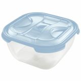 POSODA ZA SHRANJEVANJE TONTARELLI 2 L NUVOLA KVADRATNA ACQUA TRANSP