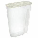 POSODA ZA SHRANJEVANJE TONTARELLI 2 L NUVOLA POKROV KREM 18.9X9.4X22.7 CM