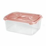 VEČNAMENSKA DOZA TONTARELLI 7 L NUVOLA 31X24X13.4 CM CORAL TRANSP