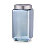 KOZAREC ZA SHRANJEVANJE "METALIC", 2000ML, MODRI