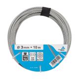 VEČNAMENSKA VRV DÖRNER + HELMER 3 MM, POCINKANA, 10 M