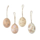 VELIKONOČNI PROGRAM DECORIS JAJČKA 6/1 4X6 CM PISANA RJAVO BEŽ