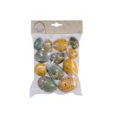 VELIKONOČNI PROGRAM DECORIS JAJČKA NA TRAKU,12/1 2.5X4 CM, 3X5 CM, 4X6 CM