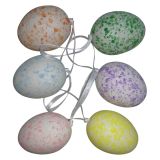 VELIKONOČNI PROGRAM GLOSSTYLE JAJČKA 3.5X5 CM 6/1 PASTELEN BARVE