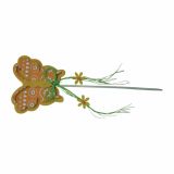 VELIKONOČNI PROGRAM GLOSSTYLE METULJ IZ FILCA 8X8.5 CM NA PIKU SORTIRANO