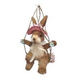 VELIKONOČNI PROGRAM GLOSSTYLE ZAJČEK NA GUGALNICI 28 CM