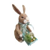 VELIKONOČNI PROGRAM GLOSSTYLE ZAJČEK S SAMOKOLNICO 40CM