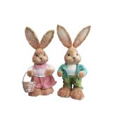 VELIKONOČNI PROGRAM GLOSSTYLE ZAJEC ALI ZAJČICA 70 CM VIŠINE SORTIRANO