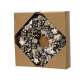 VENČEK DECORIS 34 CM Z DEKORACIJO