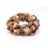 VENČEK GLOSSTYLE FI 34 CM ZLAT S KOZARČKI