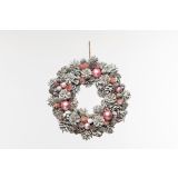 VENČEK GLOSSTYLE ROZA BARVE FI 35 CM