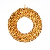 VENČEK GLOSSTYLE ZLATE BARVE, 35X35 CM