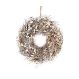 NARAVNI RAHLO ZASNEŽEN VENČEK 31 CM