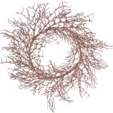 VENČEK KOOPMAN Z BLEŠČICAMI 50 CM BAKREN