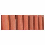 VERTIKALNA PVC DESKA CORTINAPLAST 21X78X1200 MM OPEČNATO RDEČE BARVE