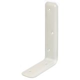 VEZNI ELEMENT ALBERTS 100X160X40 MM KOTNIK BELE BARVE, VTISNJEN