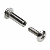 VEZNI VIJAK HETTICH DIY M6 30-42 MM, POCINKAN, V ZAVOJU JE 4 KOS