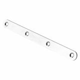 VEZNA PLOŠČICA HETTICH DIY 15X160X2 MM, POCINKAN