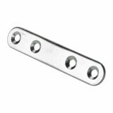 VEZNA PLOŠČICA HETTICH DIY 15X80X2 MM, POCINKAN