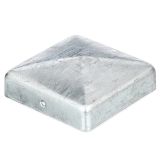 VEZNI ELEMENT ALBERTS KAPA ZA LESENE STEBRE 90X90MM VROČI CINK