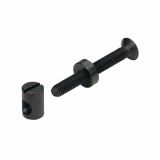 VEZNI VIJAK Z MATICO HETTICH DIY M6X50, V ZAVOJU JE 8 KOS