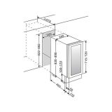 VGRADNA VINSKA VITRINA AVINTAGE AVU27TDZB1