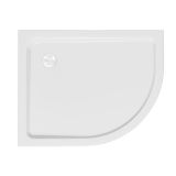 VGRADNA KAD ZA PRHANJE, POLKROŽNA KOLPA SAN MALUR 100 X 80 DESNA