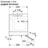 VGRADNA KUHINJSKA NAPA BOSCH DBB97AM60