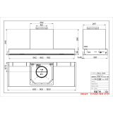 VGRADNA KUHINJSKA NAPA FABER IN-NOVA SMART X A60