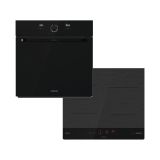 VGRADNA PEČICA + PLOŠČA GORENJE BO76SYB + IT643SYB SET SIMPLICITY BLACK