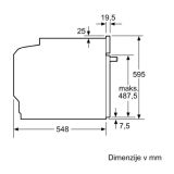 VGRADNA PEČICA BOSCH HBA5360S0
