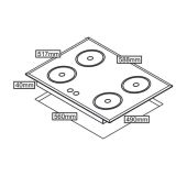 VGRADNA PEČICA + PLOŠČA SIMFER BIOH40B5B