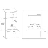 VGRADNA PEČICA + PLOŠČA SIMFER BIOH40B5B