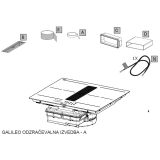 VGRADNA PLOŠČA Z NAPO FABER GALILEO SLIM A600 ODZRAČEVALNA