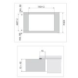 VGRADNA PLOŠČA Z NAPO SICCABO INTEGRALE EVO