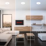 VGRADNA STROPNA SVETILKA BRILONER LED CTS 14W 22 CM