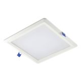 VGRADNA STROPNA SVETILKA GTV LED LOUIS 15W KVADRAT IP54