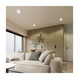 VGRADNA STROPNA SVETILKA MILAGRO BALI BELA ML0053 OKROGLA