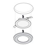 VGRADNA STROPNA SVETILKA TRILUX 2325 G3 C05 OA LED 20/14/08/ML-8MC ET