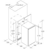 VGRADNI HLADILNIK CIO 225 NE