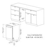 VGRADNI POMIVALNI STROJ VOX GSI10S27T3E