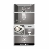 VGRADNI REFLEKTOR PHILIPS ACAMAR 1X35W GU10 59300/17/16 NIKELJ