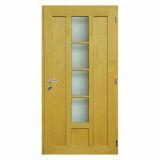 VHODNA LESENA VRATA MQ KLASIK 1100X2100 MM DESNA SMREKA