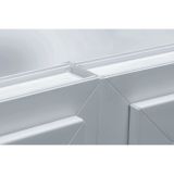 VHODNA PVC VRATA CANDO PVC PREKRIVNA LETEV BELA 3X70 MM, 220 CM