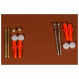 DODATKI ZA SANIT.KERAMIKO VAFRA VIJAK 6X100 NERJAVEČ