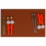 DODATKI ZA SANIT.KERAMIKO VAFRA VIJAK 6X80 NERJAVEČ